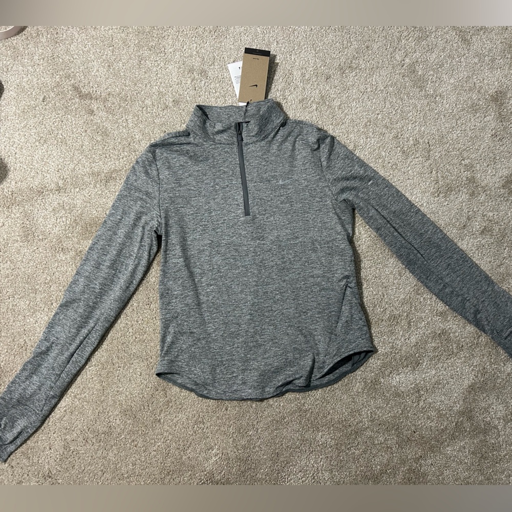 Nike Swift Dri-Fit UV 1/4 Zip Running Top